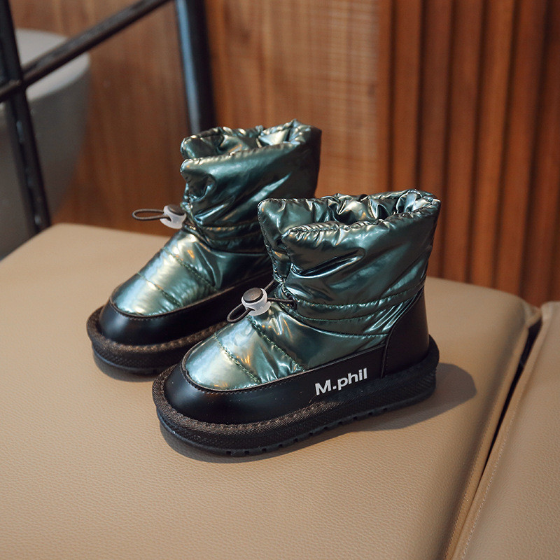 Nove zimske korejske tople i debele vodootporne protuklizne čizme za dječake, jednobojne klasične ružičaste čizme za djevojčice, dječje modne gležnjače