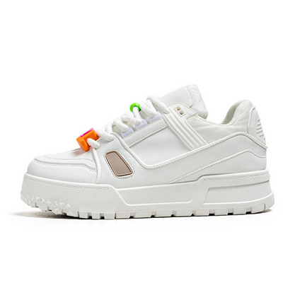 2023 m. ruduo Naujos platformos sportbačiai Vyriški madingi žali laisvalaikio batai vyrams prabangūs dizainerių riedlenčių batai Man tênis masculino