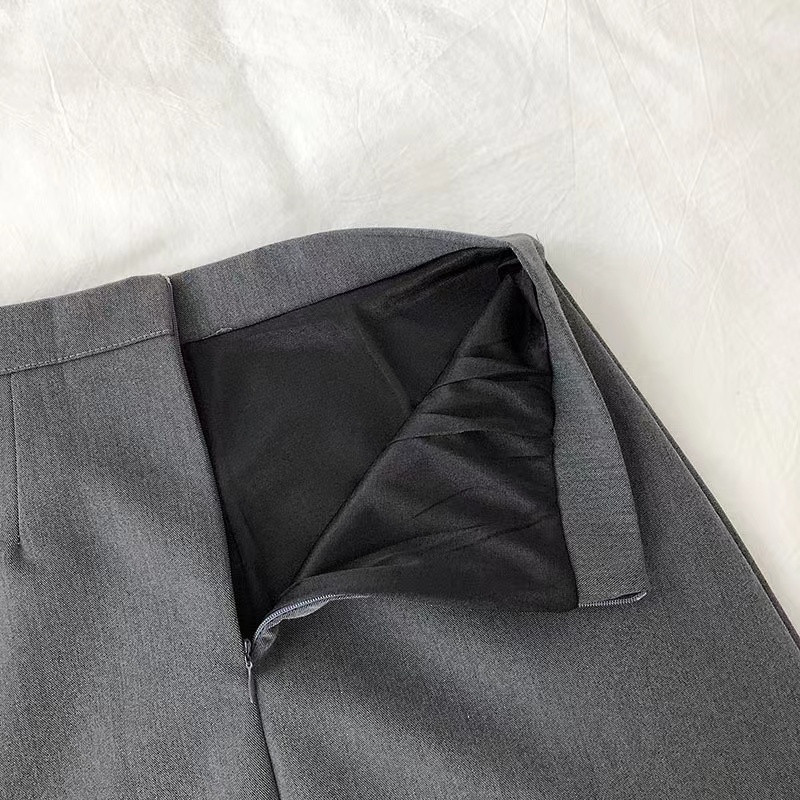 Ženska mini suknja s patentnim zatvaračem visokog struka, kratke hlače jesen 2023. Novi korejski paket Hip Protuklizna šik modna ležerna odjeća za uredske dame