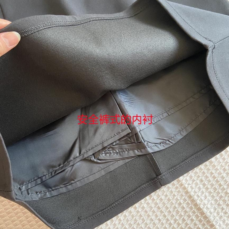 Ženska mini suknja s patentnim zatvaračem visokog struka, kratke hlače jesen 2023. Novi korejski paket Hip Protuklizna šik modna ležerna odjeća za uredske dame