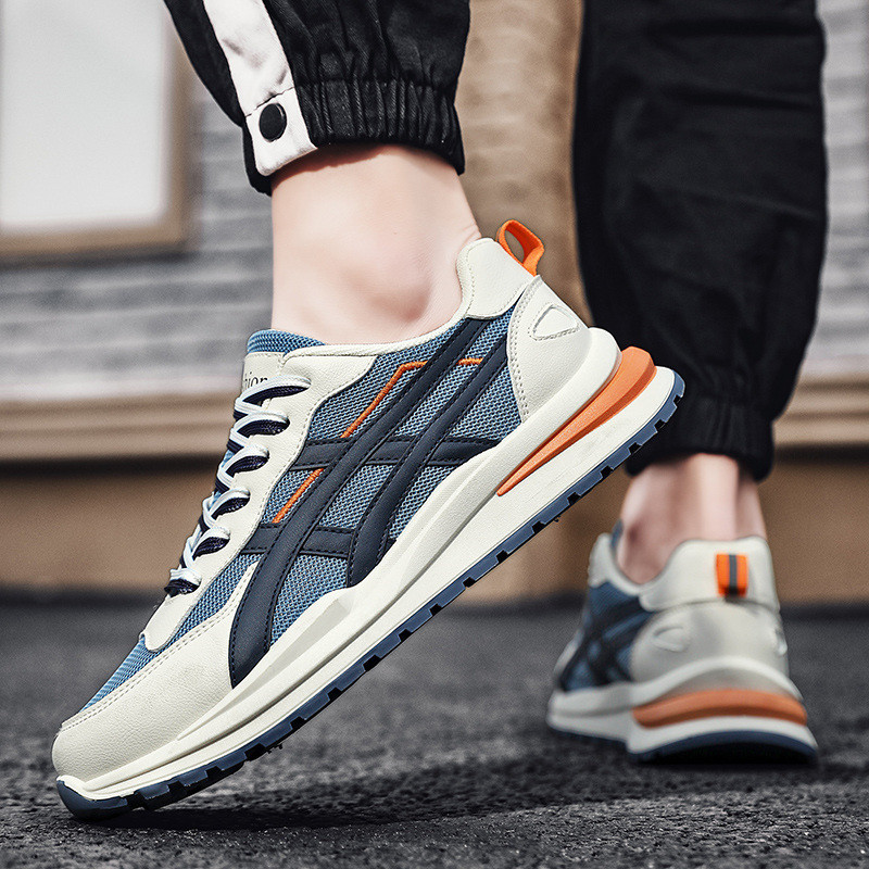 Dizajnerske marke 2023. Debele tenisice Muške modne ležerne cipele s ravnom platformom Muške ljetne prozračne mrežaste tenisice Muške sportske cipele