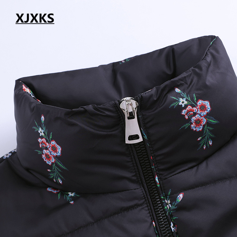 XJXKS 2023. Jesen Zima Novi visokokvalitetni ženski kardigan bez rukava s patentnim zatvaračem Labavi prekomjerni modni print