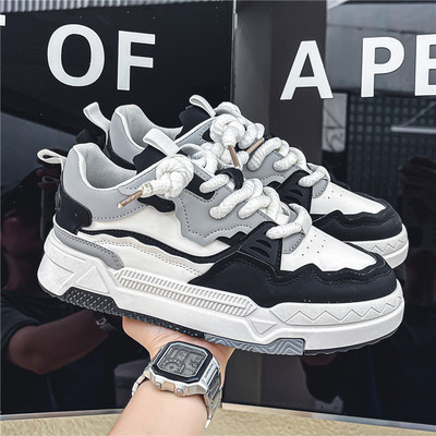 Ανδρικά αθλητικά παπούτσια 2023 Φθινοπωρινά παπούτσια με vintage κορεάτικο στυλ Ανδρικά παπούτσια Skateboard Παπούτσια Αθλητικά με κορδόνια