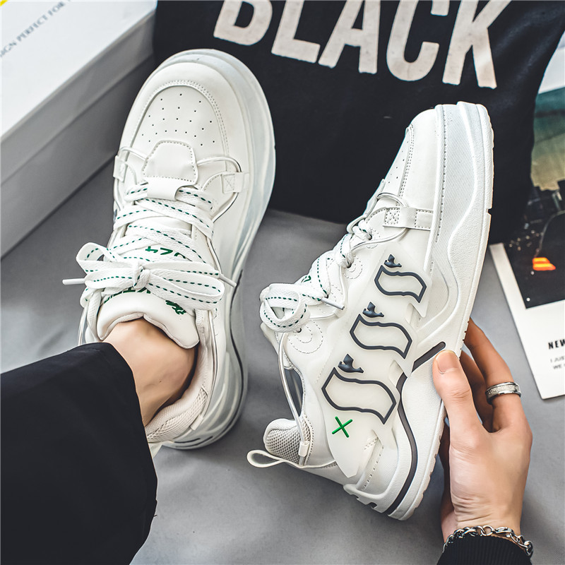 2023 m. vyriški prabangūs stambūs sportiniai bateliai