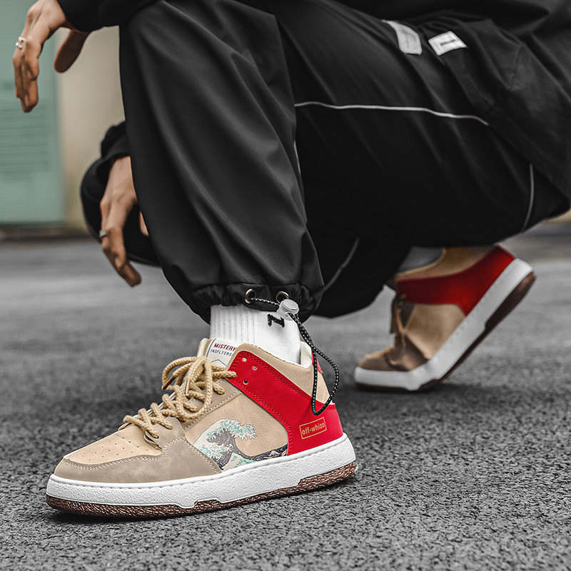 PARZIVAL Cipele za muškarce Ležerne tenisice Ljetni printovi Muške tenisice za hodanje na otvorenom Neklizajuće modne dizajnerske vulkanizirane cipele