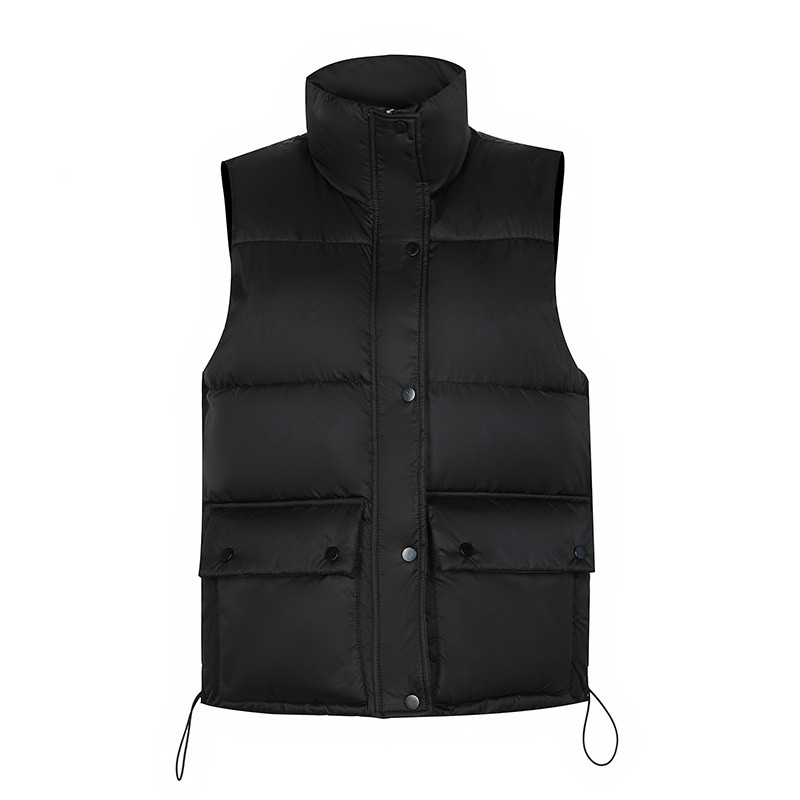 Novi pamučni prsluk za 2022. Ženski studentski kaput Pamučni prsluci Ženski ležerni prsluk bez rukava Ženska parka Kaput Chaleco Mujer