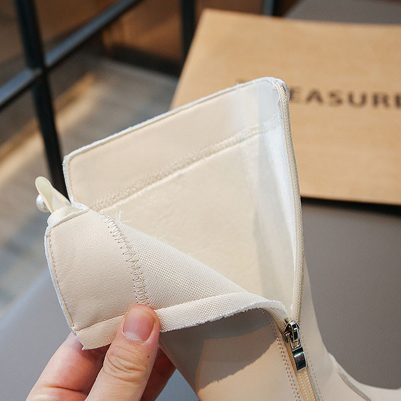 Hladni oblici do koljena Dječje cipele Dječje čizme Jesen Zima Modne visoke studentske cipele Tenisice za djevojčice s mašnom G08301