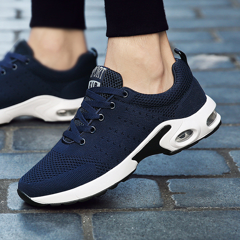 Mokasine Tenisice Vulkanizirane Prozračne Neklizajuće za muškarce Lagana muška obuća na vezivanje Sportske cipele Jesenske muške tenisice Ležerne