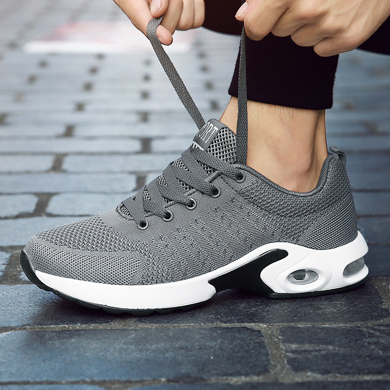 Mokasine Tenisice Vulkanizirane Prozračne Neklizajuće za muškarce Lagana muška obuća na vezivanje Sportske cipele Jesenske muške tenisice Ležerne