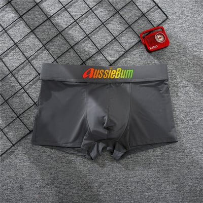 Aussiebum muške gaćice Milk Silk Seksi donje rublje niskog struka Elastične trodimenzionalne udobne bokserice s remenom