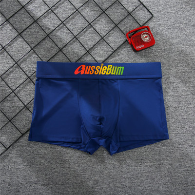 Aussiebum muške gaćice Milk Silk Seksi donje rublje niskog struka Elastične trodimenzionalne udobne bokserice s remenom