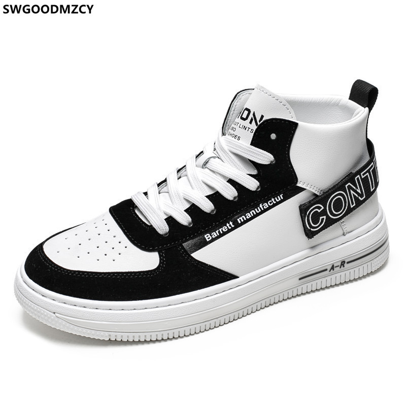 Sportska obuća za muškarce 2023. Visoke tenisice Vulkanizirane cipele Muške tenisice Kožna obuća za slobodno vrijeme Muškarci Sapatilhas Homem Zapatos 운동화