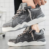 Nove muške cipele za kruh Uzročne niske cipele za rolanje Prozračne lagane neklizajuće tenisice Udobne cipele za muške cipele s platformom