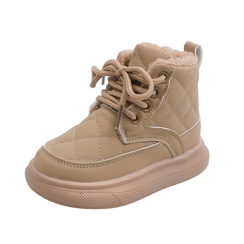 1-6 ani Cizme carouri pentru bebeluși Cizme super termice pentru copii, fete, cu șireturi, pentru copii mici, băieți, pantofi cu platformă, pentru petrecerea timpului liber, pantofi pentru copii, copii F10311