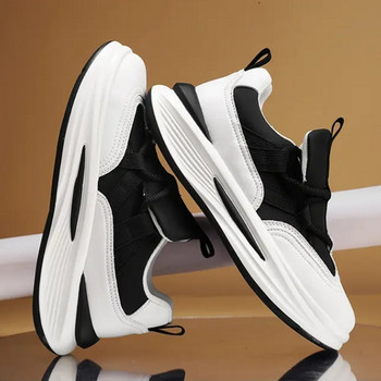 Модни мъжки ежедневни обувки Дизайнерски маратонки Външни луксозни баскетболни обувки Платформа Удобни спортни ежедневни обувки с мека подметка