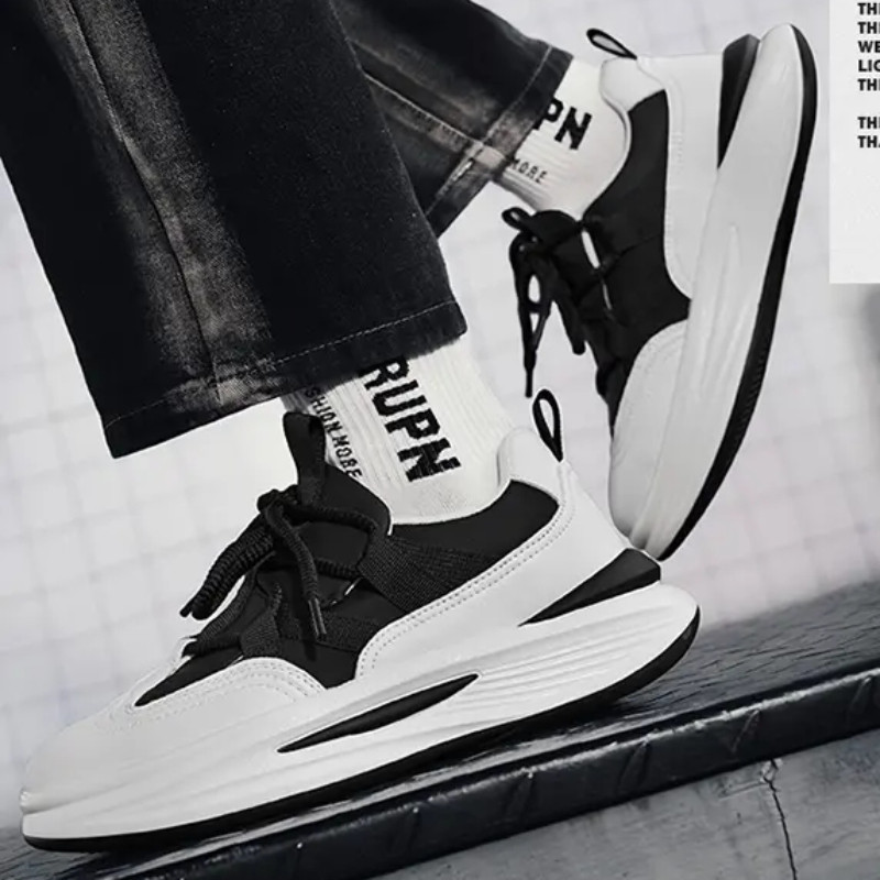 Μόδα Ανδρικά Παπούτσια Καυζαλικά Σχεδιαστικά Αθλητικά Παπούτσια Υπαίθρια Υπαίθρια Πολυτελή Παπούτσια Μπάσκετ Πλατφόρμα Άνετα Αθλητικά Casual Παπούτσια με μαλακή σόλα