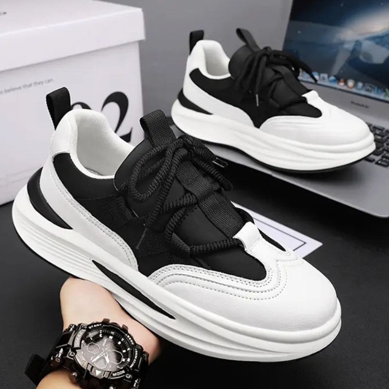 Μόδα Ανδρικά Παπούτσια Καυζαλικά Σχεδιαστικά Αθλητικά Παπούτσια Υπαίθρια Υπαίθρια Πολυτελή Παπούτσια Μπάσκετ Πλατφόρμα Άνετα Αθλητικά Casual Παπούτσια με μαλακή σόλα