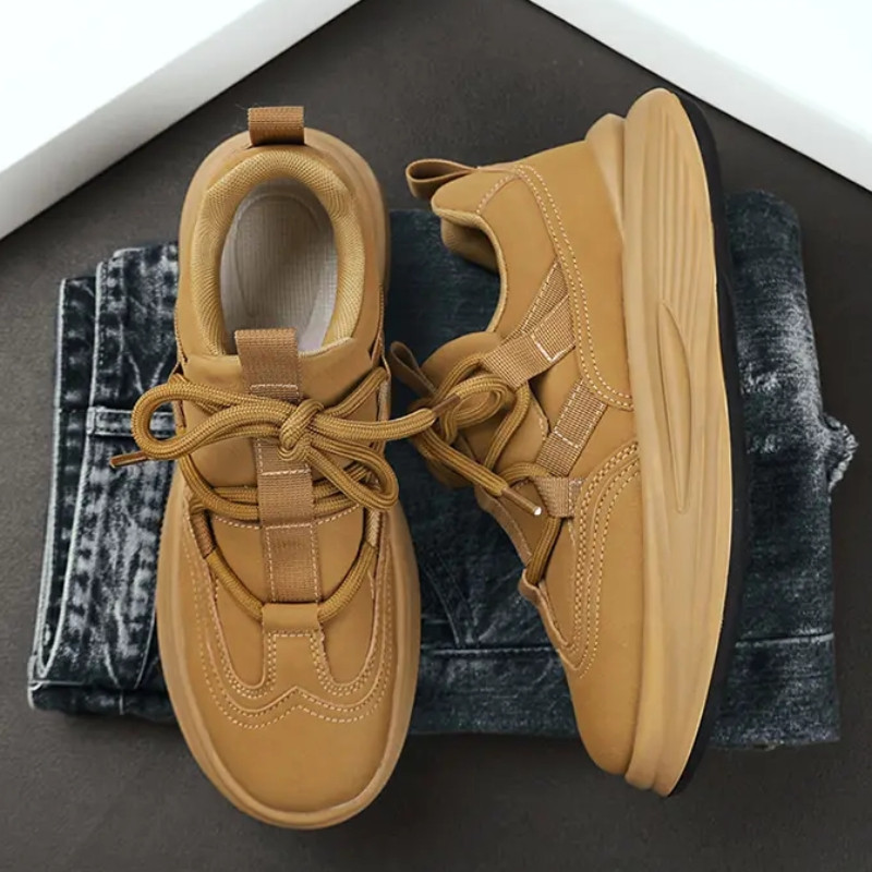 Μόδα Ανδρικά Παπούτσια Καυζαλικά Σχεδιαστικά Αθλητικά Παπούτσια Υπαίθρια Υπαίθρια Πολυτελή Παπούτσια Μπάσκετ Πλατφόρμα Άνετα Αθλητικά Casual Παπούτσια με μαλακή σόλα