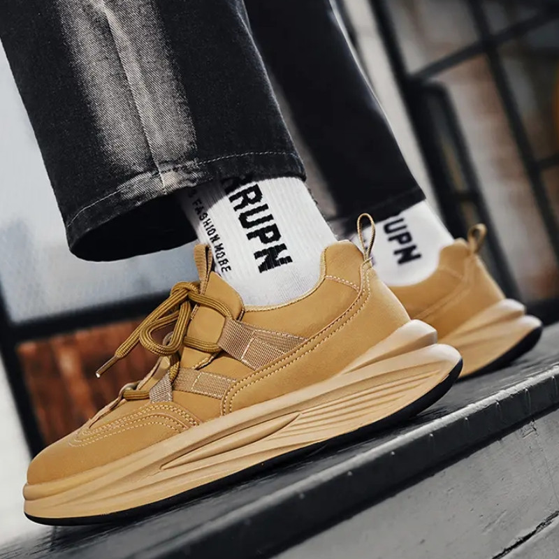 Μόδα Ανδρικά Παπούτσια Καυζαλικά Σχεδιαστικά Αθλητικά Παπούτσια Υπαίθρια Υπαίθρια Πολυτελή Παπούτσια Μπάσκετ Πλατφόρμα Άνετα Αθλητικά Casual Παπούτσια με μαλακή σόλα