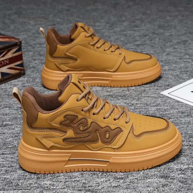 Modni alati Muške cipele Jesenske ležerne tenisice na vezanje Radne cipele na otvorenom Platforma Neklizajuće cipele za planinarenje za muškarce Krossovki