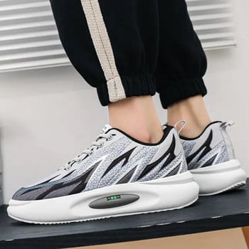 Нови постъпления Мъжки обувки Дишащи класически маратонки за мъже Удобни мрежести обувки Slip on Walking Shoe Tenis Masculino