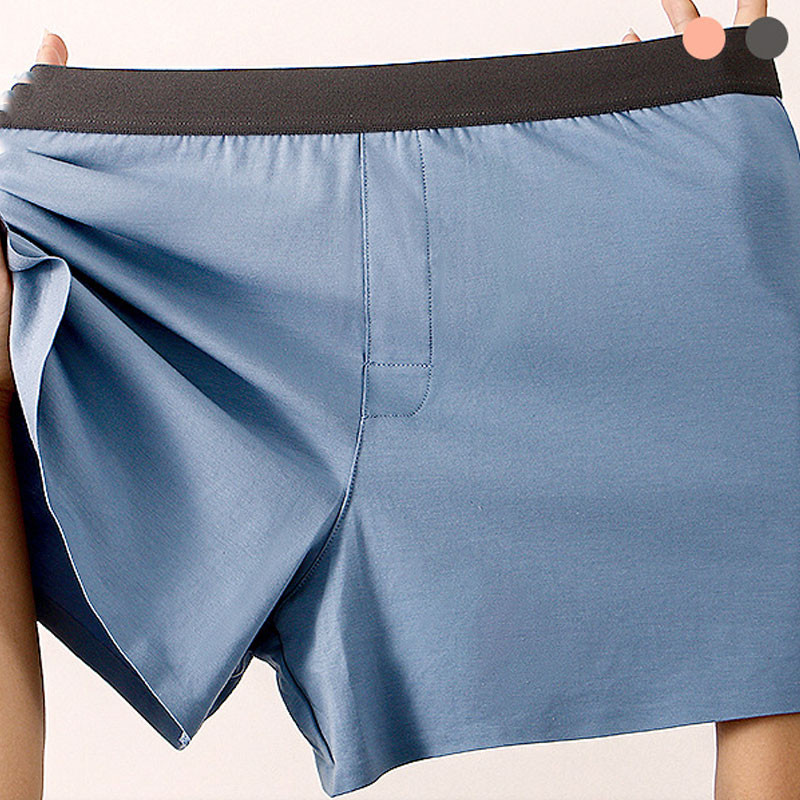 Vyriški apatiniai bokseriniai šortai Laisvalaikio modalinės medvilnės miegui apatinės kelnaitės Laisvos, patogios namų aprangos Didelio dydžio plonos arrow kelnaitės