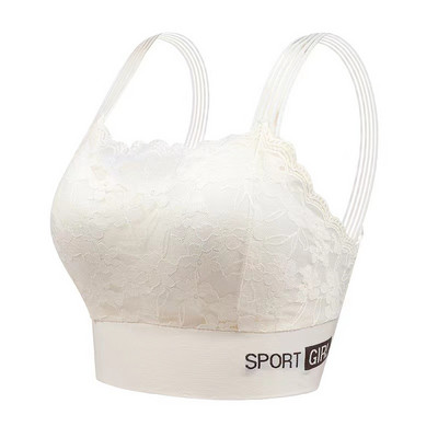 Nauja seksuali nėriniuota moteriška liemenėlė, maža krūtinė, surenkama nuo smukimo sportinė graži nugara, moteriški apatiniai, atsparūs smūgiams, apvyniota krūtinė