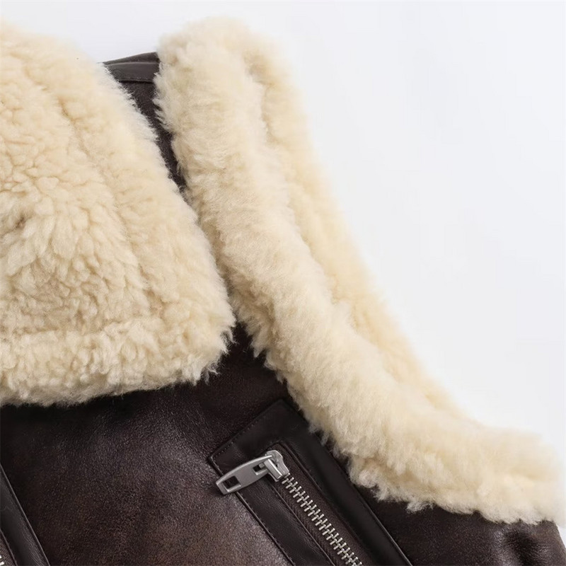 UNIZERA 2023 Toamna/Iarna Produs nou Noua modă pentru femei Ocazional, versatil, cu fermoar, vestă, vestă.