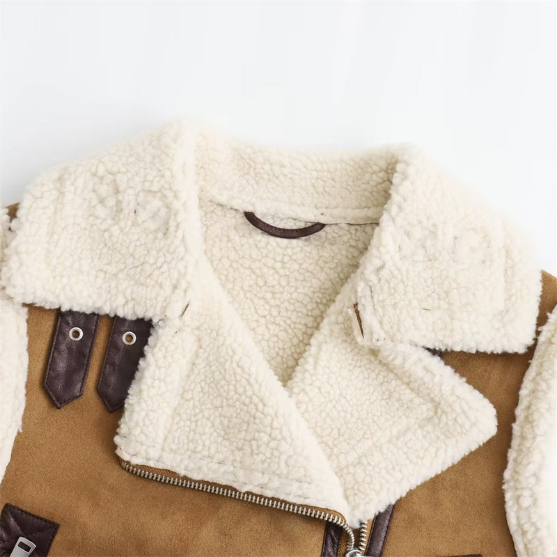 UNIZERA Jeseň/Zima 2023 Nový produkt Dámsky nový módny všestranný polo golier bez rukávov Obojstranný tielko Vesta Kabát