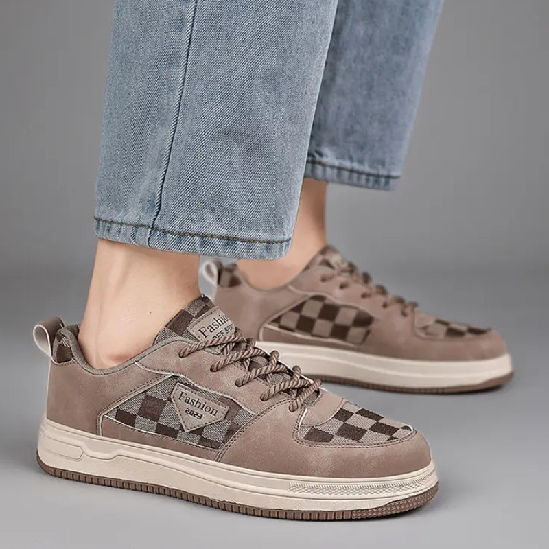 Laisvalaikiai sportbačiai Vyriški riedlenčių batai dizainerio madingi vaikščiojimo kvėpuojantys sportiniai batai Nauji vulkanizuoti batai Vyras Tenis Masculino