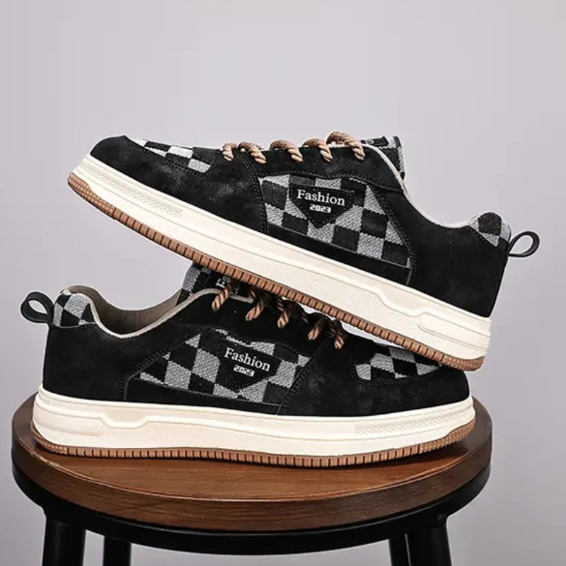 Laisvalaikiai sportbačiai Vyriški riedlenčių batai dizainerio madingi vaikščiojimo kvėpuojantys sportiniai batai Nauji vulkanizuoti batai Vyras Tenis Masculino