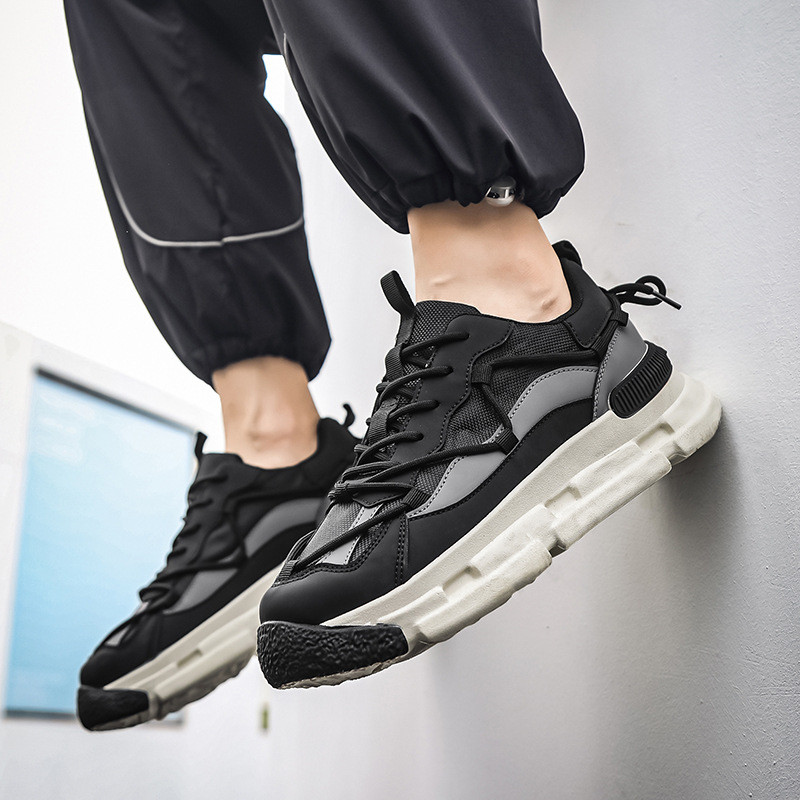 Zdepaste tenisice, muške dizajnerske cipele, modne, ležerne, prozračne, muške cipele za trčanje s povećanom platformom Zapatillas De Deporte