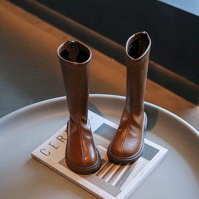 Iki kelių Šaunios formos Vaikiški Batai Vaikiški Batai Pavasario Rudens mada Aukštos kokybės vakarėlis Studentų uniforma Batai Mergaičių sportbačiai G07102