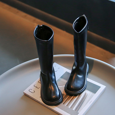 Iki kelių Šaunios formos Vaikiški Batai Vaikiški Batai Pavasario Rudens mada Aukštos kokybės vakarėlis Studentų uniforma Batai Mergaičių sportbačiai G07102