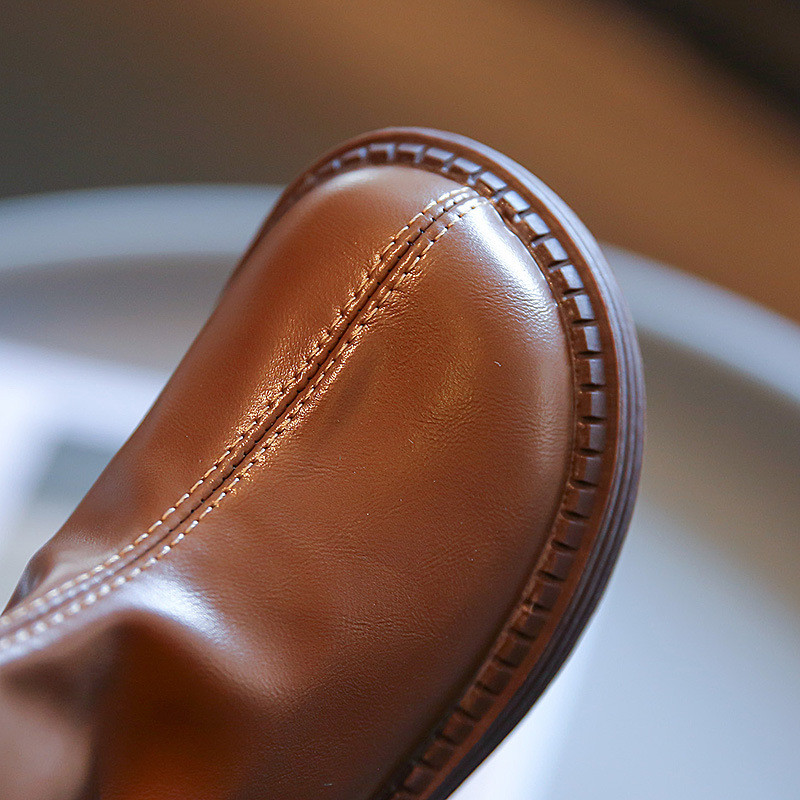 Iki kelių Šaunios formos Vaikiški Batai Vaikiški Batai Pavasario Rudens mada Aukštos kokybės vakarėlis Studentų uniforma Batai Mergaičių sportbačiai G07102