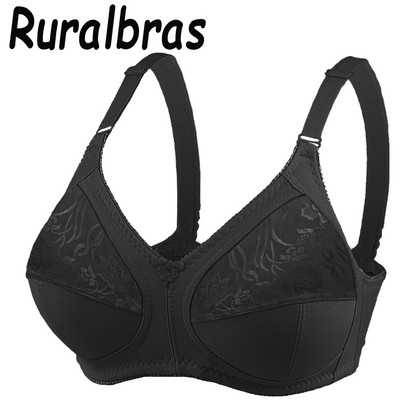 Ruralbras jednobojni grudnjaci za žene Push Up 52F 50E 48F 48E 48D 46F 46E 46D 46C 44F 44E 44D 44C 42F 42D 42C 40E 40D 40C 38E 38D 36D