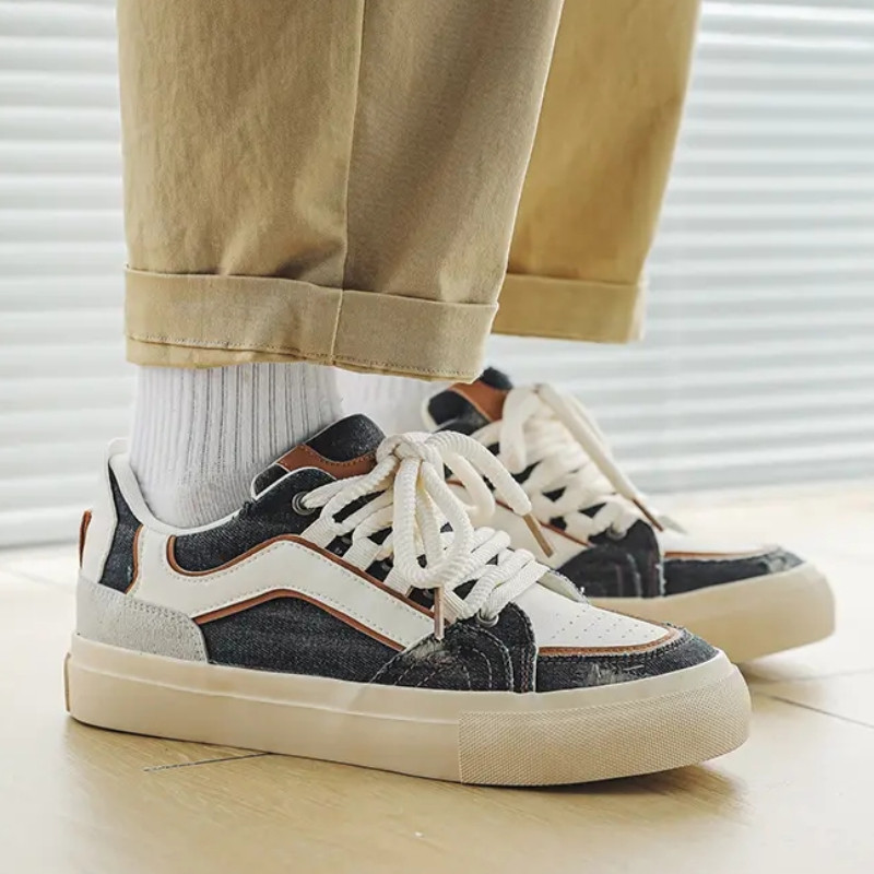 2023, pantofi noi, rafinați și frumoși, pentru bărbați, ocazional, retro, cu toate potrivirile, eleganti, pentru studenți, nișă, pantofi originali Tenis Masculino