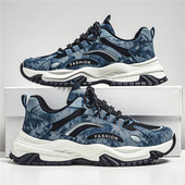 2023. Nova neklizajuća sportska obuća za trčanje za muškarce Trendi svestrane cipele za tate Studentske modne cipele za muškarce Tênis Couro Masculino