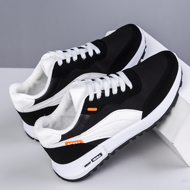 Pánske bežecké topánky jar 2023, ľahké módne tenisky, rôzne farby, šnurovacie balerínky, priedušné outdoorové bežecké topánky, topánky na bežné nosenie