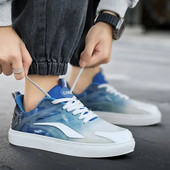 Ljetna modna muška cipela za slobodno vrijeme na otvorenom Putne tenisice na vezanje Prozračna mreža Neklizajuća teniska ležerna obuća Dizajnerske muške cipele