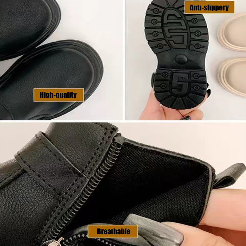 Proljetne jesenske dječje čizme za djecu, djevojčice, modne dječje čizme s remenom oko gležnja, dječje čizme s platformom u engleskom stilu, dječje školske cipele F11064