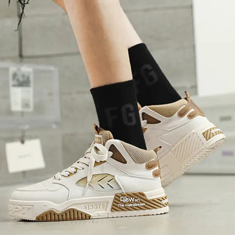 Miško spalvos vyriški batai Naujiena 2023 m. Visų rungtynių laisvalaikio tendencija Madingi sportbačiai Vyriški Tekkies vyrams Zapatillas De Deporte