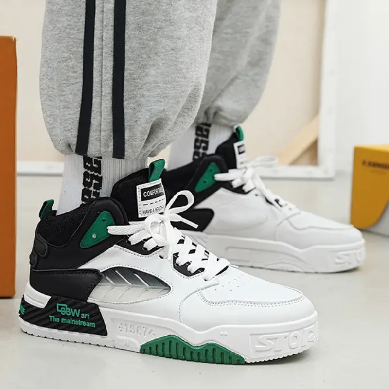 Miško spalvos vyriški batai Naujiena 2023 m. Visų rungtynių laisvalaikio tendencija Madingi sportbačiai Vyriški Tekkies vyrams Zapatillas De Deporte