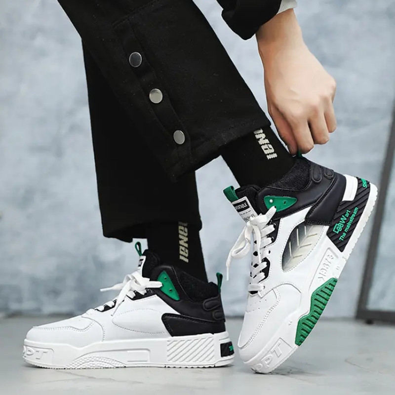 Miško spalvos vyriški batai Naujiena 2023 m. Visų rungtynių laisvalaikio tendencija Madingi sportbačiai Vyriški Tekkies vyrams Zapatillas De Deporte