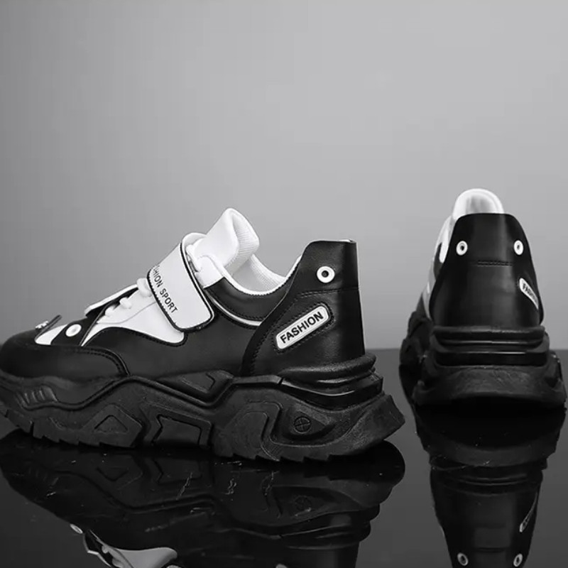 2023 m. pavasario ruduo Vyriški batai Dizainerė madinga lauko žygių laisvalaikio batai Lengvi neslystantys vyriški stambūs sportbačiai Zapatos De Hombre