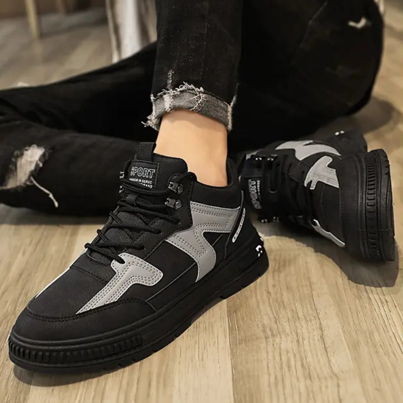 2023 m. Nauji vyriški laisvalaikio batai Aukštos kokybės lentiniai batai kvėpuojantys sportbačiai Vyriški vaikščiojimo batai Madingi vyriški batai Tenis Masculino