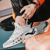 2023 m. Nauji pavasario vyriški sportbačiai Madingi tinkliniai kvėpuojantys mišrių spalvų vyriški laisvalaikio batai vaikščiojimo lauke Zapatillas De