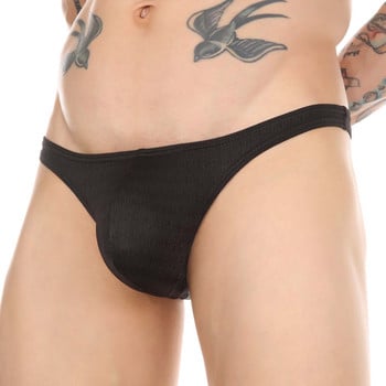 CLEVER-MENMODE Ανδρικά εσώρουχα σέξι σλιπ Cueca Shiny Masculina Ανδρικά εσώρουχα Calcinha Σώβρακο Bulge Pouch