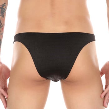 CLEVER-MENMODE Ανδρικά εσώρουχα σέξι σλιπ Cueca Shiny Masculina Ανδρικά εσώρουχα Calcinha Σώβρακο Bulge Pouch