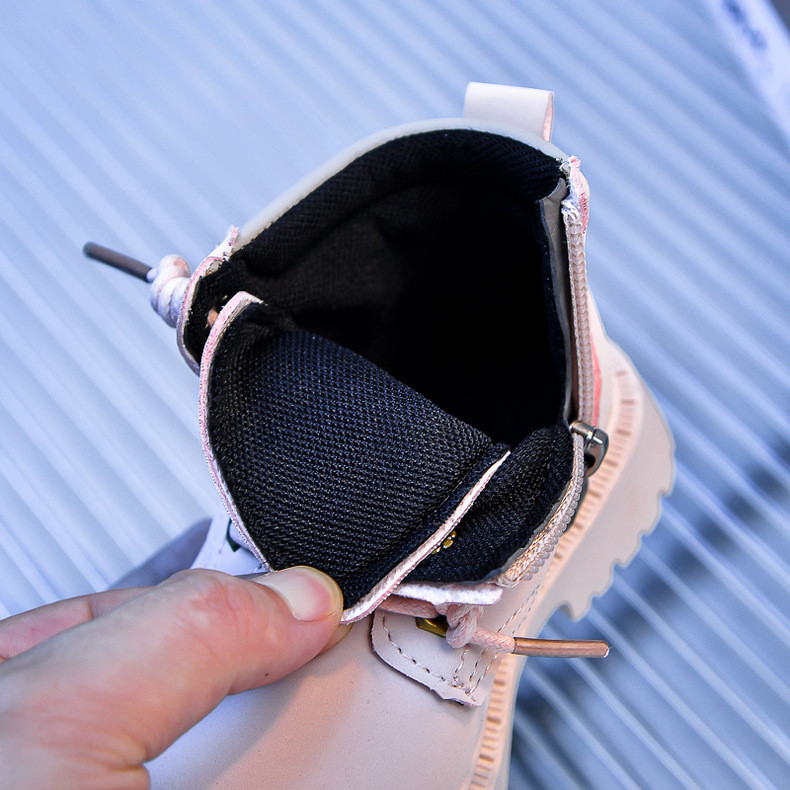 Anglijos stiliaus Batai Vaikams Mergaitėms Gražūs Koviniai Batai Vaikiški trumpi batai berniukui Naujausi pavasario rudens mokykliniai batai G09211